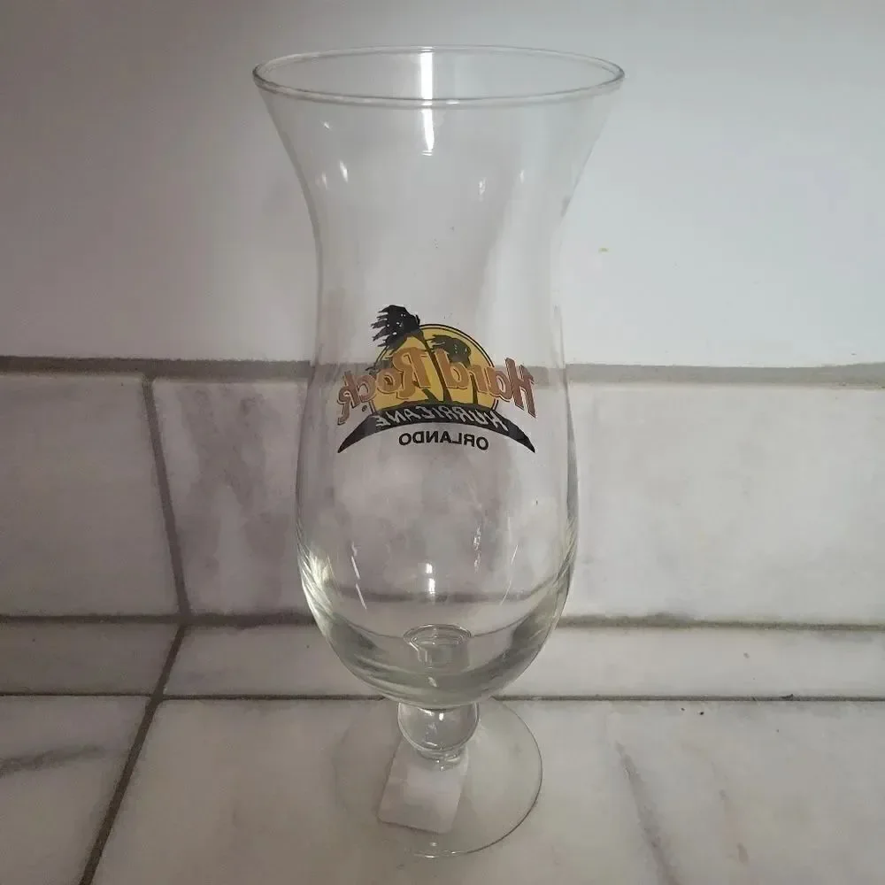 HARD ROCK CAFE ORLANDO Hurricane Glass (Original Edition)